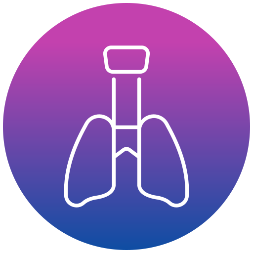 Lungs Generic gradient fill icon