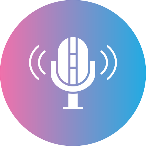 microphone Generic gradient fill Icône