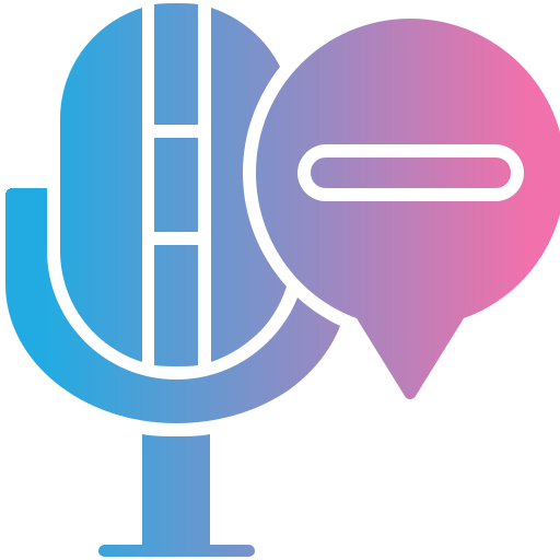 microfono Generic gradient fill icona