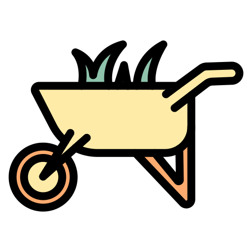 Wheelbarrow Generic color lineal-color icon