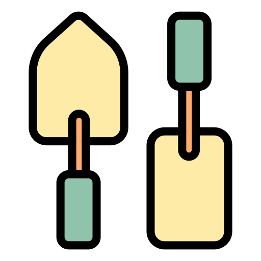 Łopata Generic color lineal-color ikona