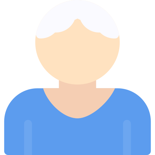 Old man Generic color fill icon