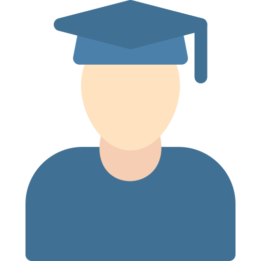 Student Generic color fill icon