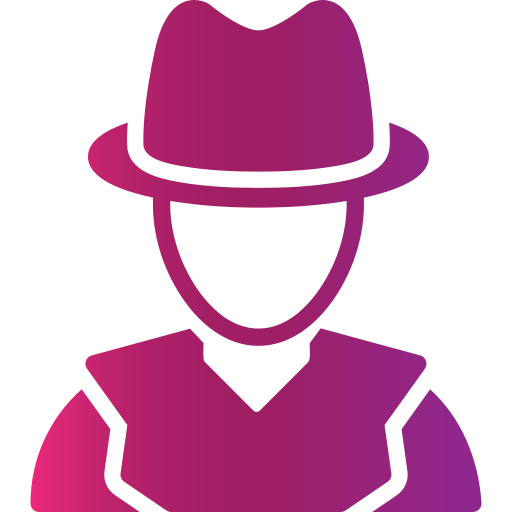 detective Generic gradient fill icono