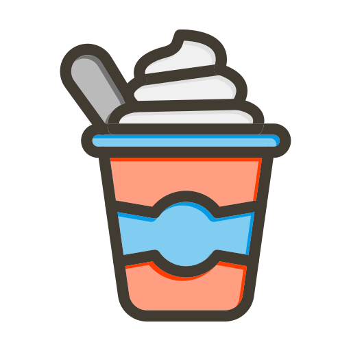 Йогурт Generic color lineal-color иконка