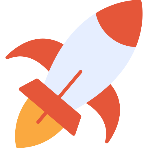 cohete espacial Generic color fill icono