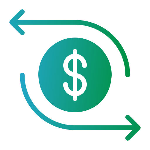 transaction Generic gradient fill Icône