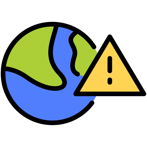 Warning browser Generic color lineal-color icon