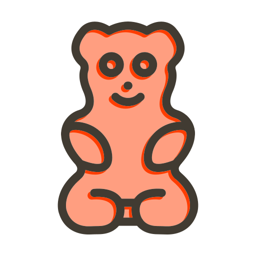 Gummy bear Generic color lineal-color icon