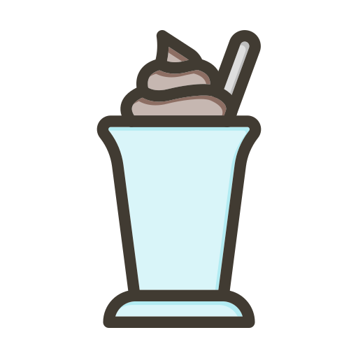 мороженое с фруктами Generic color lineal-color иконка