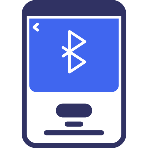 bluetooth Generic color fill icon