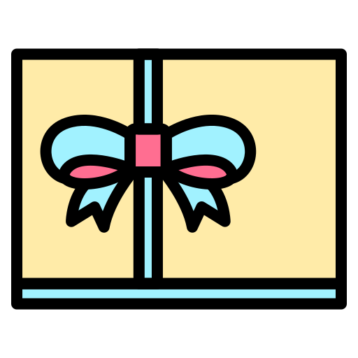 carta regalo Generic color lineal-color icona