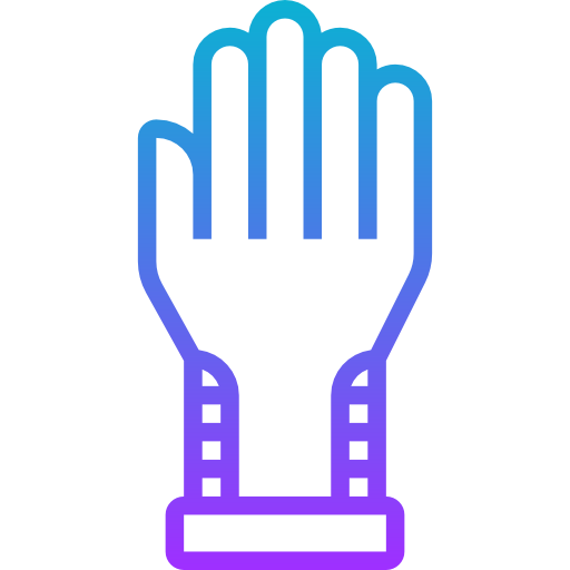 Glove Meticulous Gradient icon