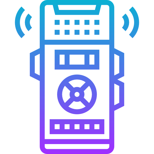 Voice recorder Meticulous Gradient icon