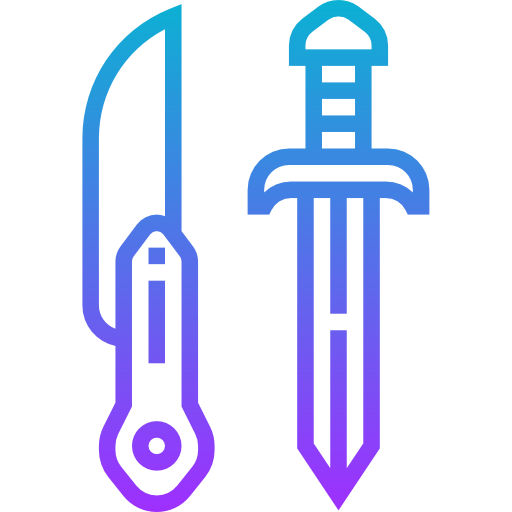 Dagger Meticulous Gradient icon