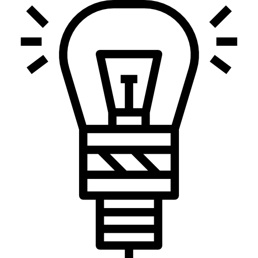 lampadina Surang Lineal icona