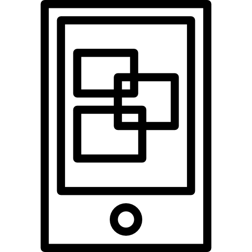 스마트 폰 Surang Lineal icon