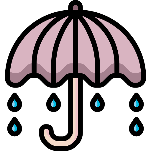 paraplu Surang Lineal Color icoon