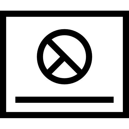gráfico circular Pictogramer Outline icono