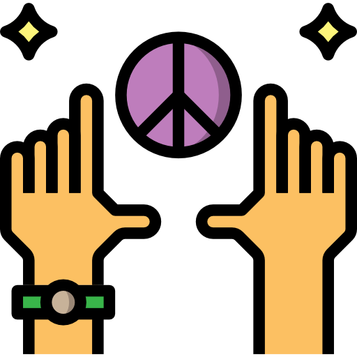 Peace Surang Lineal Color icon