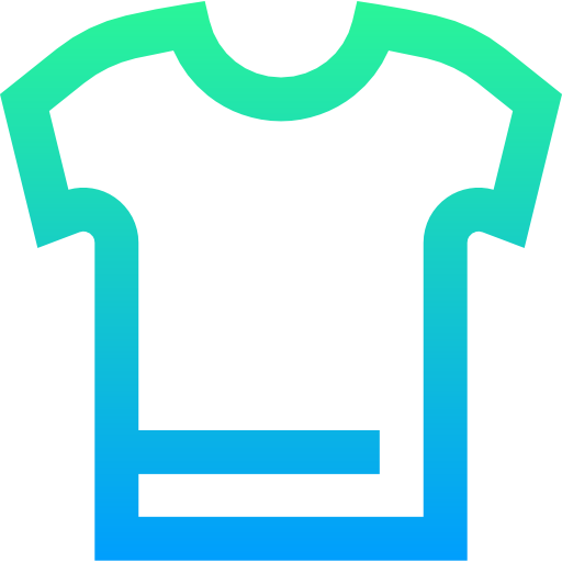 T-shirt Super Basic Straight Gradient icon