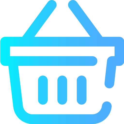 Shopping cart Super Basic Omission Gradient icon