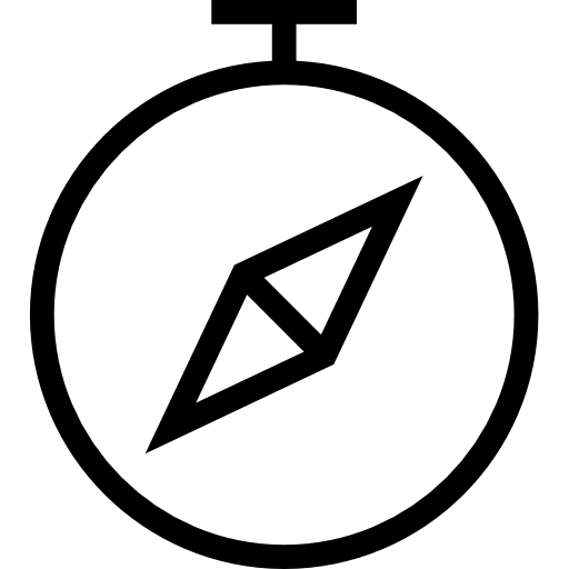 brújula Pictogramer Outline icono