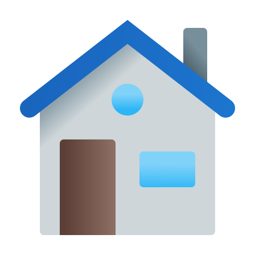 hogar Generic gradient fill icono