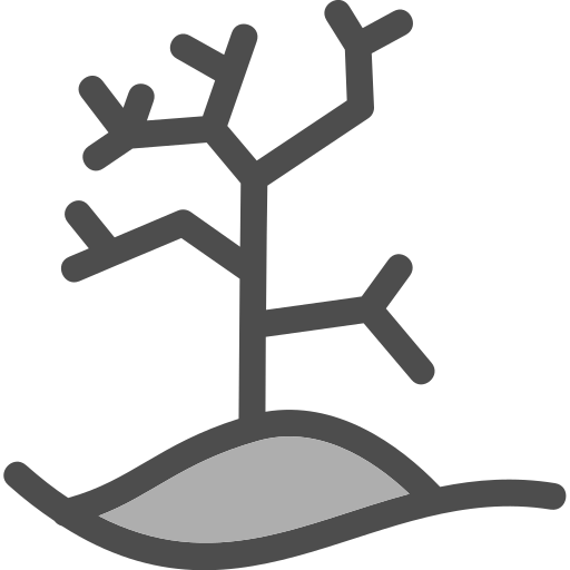 árbol seco Generic color lineal-color icono