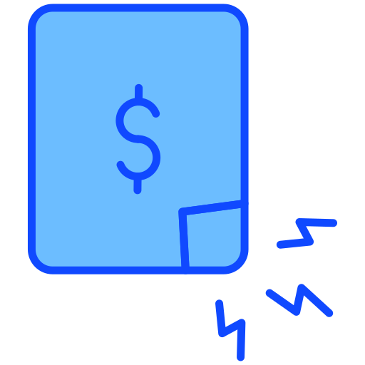 Money loss Generic color lineal-color icon