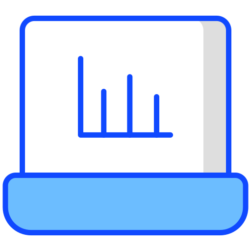 Graph Generic color lineal-color icon