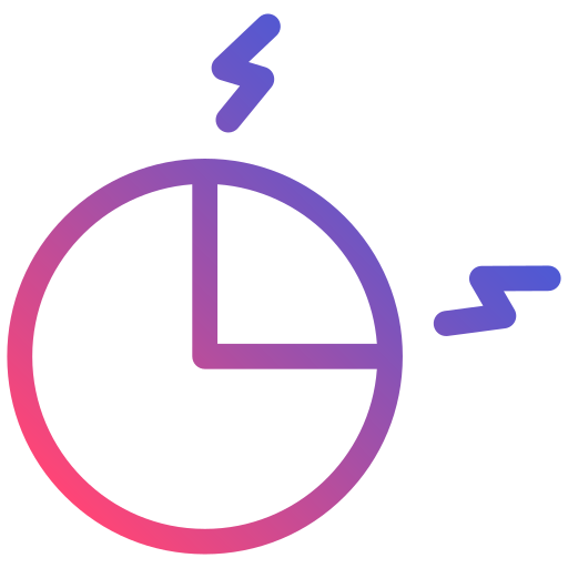 円グラフ Generic gradient outline icon