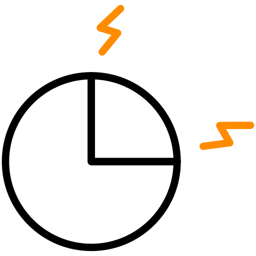 kuchendiagramm Generic color lineal-color icon