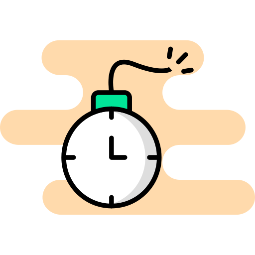 Time bomb Generic color lineal-color icon