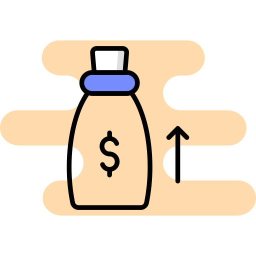 Price growth Generic color lineal-color icon