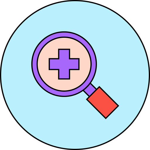 lupe Generic color lineal-color icon