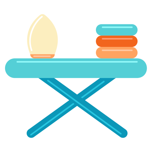 ijzeren tafel Generic color fill icoon