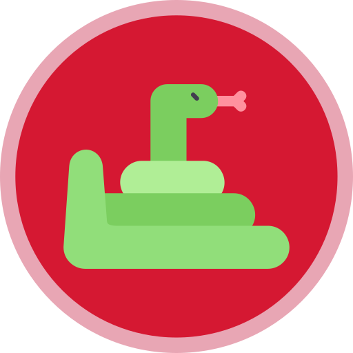 Snake Generic color fill icon