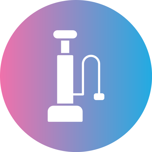 Air pump Generic gradient fill icon