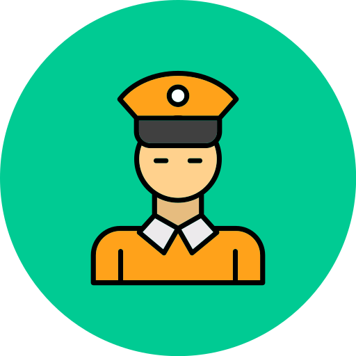 conductor de taxi Generic color lineal-color icono