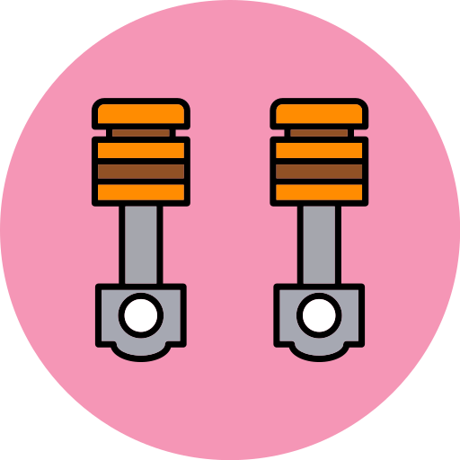 pistones Generic color lineal-color icono