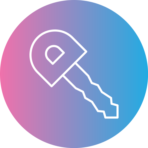 Car key Generic gradient fill icon