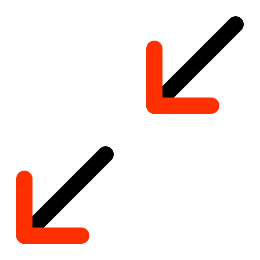 Left down Generic color outline icon