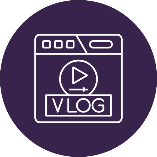 Vlog Generic color fill icon
