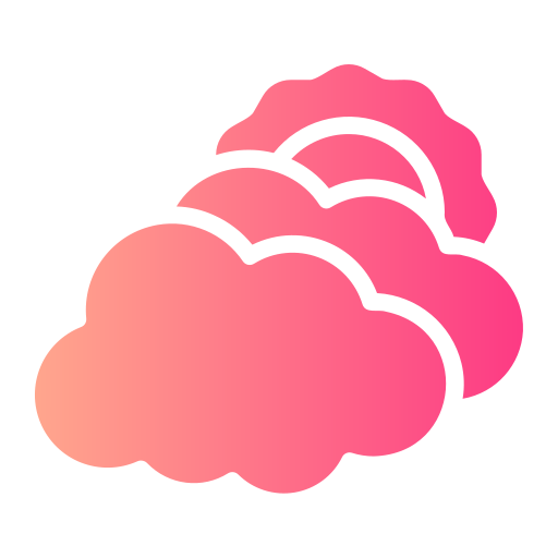 曇りの日 Generic gradient fill icon