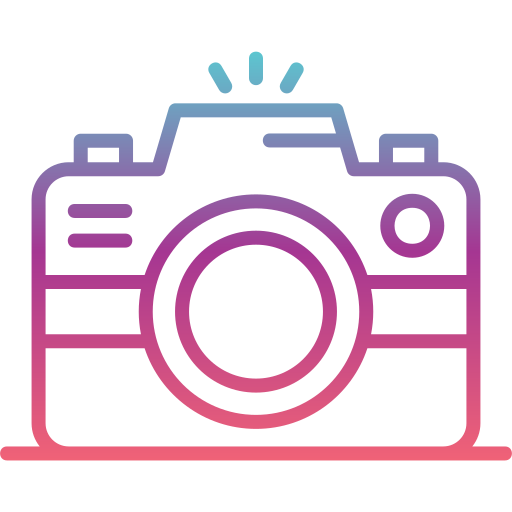 Camera Generic gradient outline icon