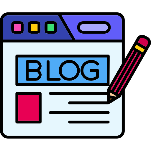 Blog Generic color lineal-color icon