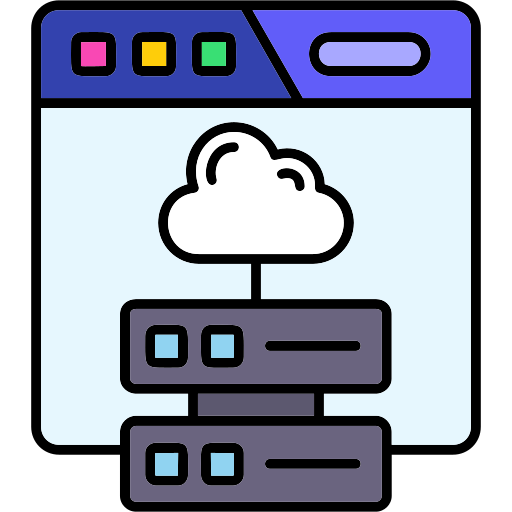 archiviazione nel cloud Generic color lineal-color icona