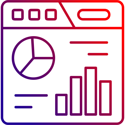 Панель приборов Generic gradient outline иконка