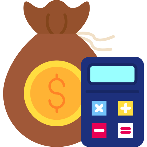 Budget Generic color fill icon